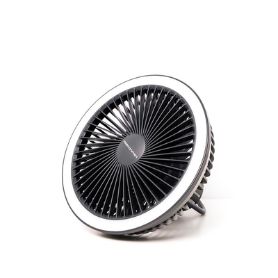 Adjustable Height Portable Camping Fan 7-32 Hours With Led Lantern