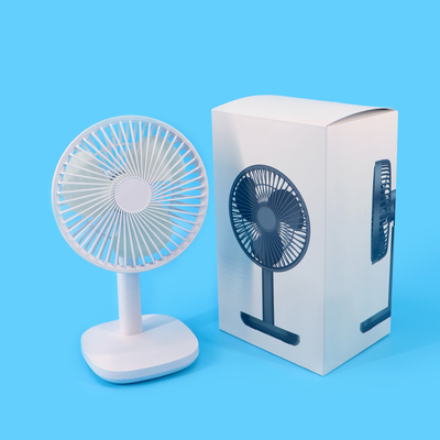 400mm Rechargeable Table Fans Plastic Material 3-12 Hours Use Time