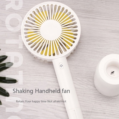 2200mAh Battery Operated Hand Held Fan 8-17h Working Time