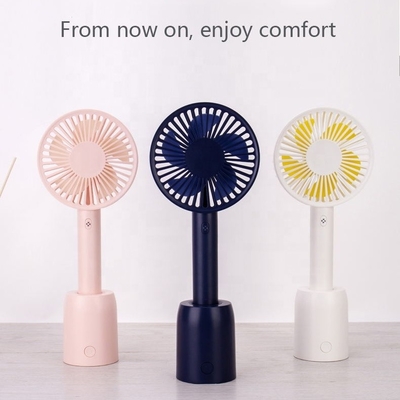 268g Hand Held Electric Fan 500 Cycle Rechargeable Portable Fan