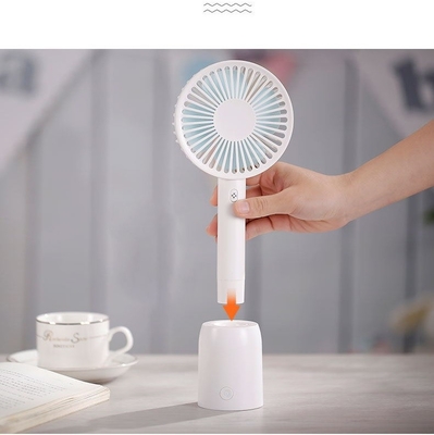 5W Hand Held Electric Fan Air Circulating 3 Mode Speed Free Adjustable