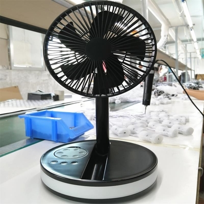 Air Cooling Portable Table Fan With Battery Rechargeable FCC