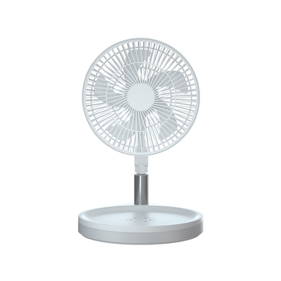 Rechargeable Electric Desktop Folding Telescopic Fan Oscillating With Remote