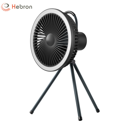 Outdoor 7800mAh Tripod Oscillating Fan Folding USB Auto Cool Fan