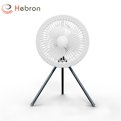 Outdoor Timable Portable Camping Fan Vehicle Cooling Fan Detachable With LED Light