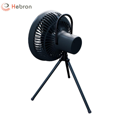 Electronic Small Portable Camping Fan Battery USB Charging Tripod Stand Fan