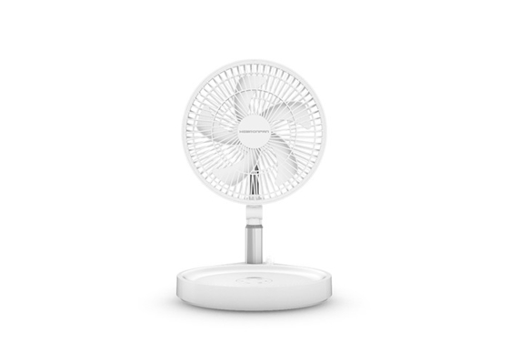 10000mAh Battery Capacity rechargeable folding fan For Outdoor Use