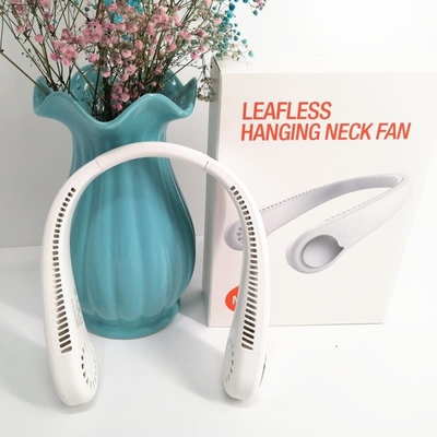 3.7V Hands Free Neck Fan 0.4-0.7m/s Portable Hanging Neck Fan