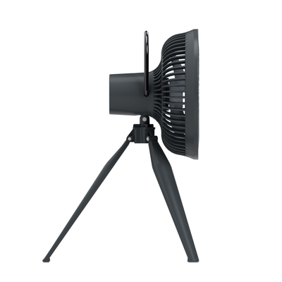 China Cordless Portable Camping Fan 7800mAh Tripod Stand Fan With Power Bank LED Camp