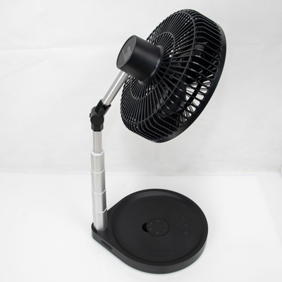 Battery Electric Pedestal Fan Oscillation Stand Fan With DC Motor ODM