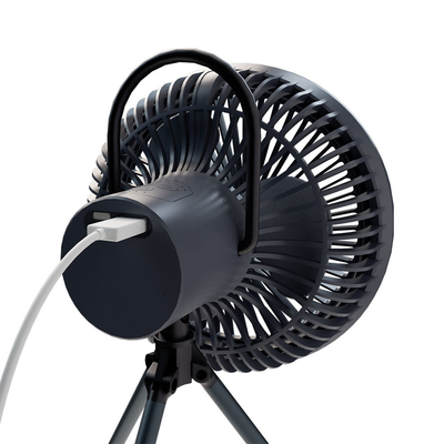 USB Rechargeable Tripod Stand Fan 4 Speed Outdoor Camping  Fan