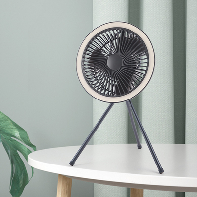 China Customized Foldable Pedestal Fan Rechargeable Portable USB Tripod Stand Fan