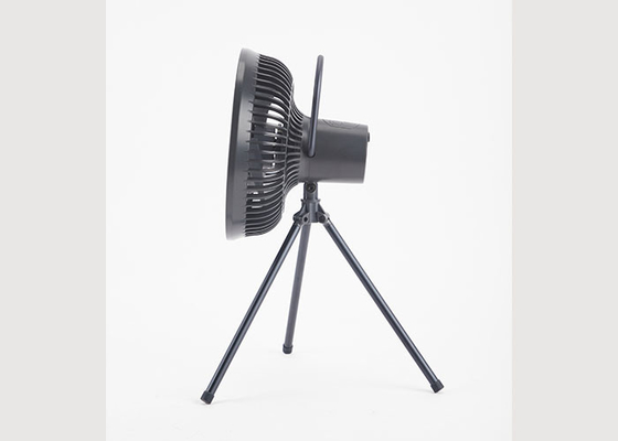 Multi Functional Tripod Camping Fan Adjustable Power With LED Light