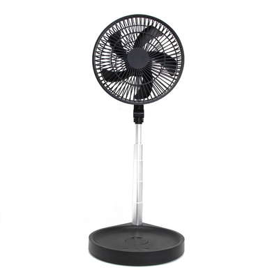 China Mini USB Travel Foldable Desk Fan Portable Folding Fan Battery Powered With Light