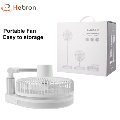 Vertical Portable Folding Fan 10000mAh Large Capacity Remote Control Timed