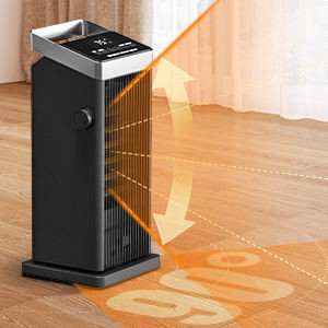 Customizable Portable Electric Fan Heater With Timer 1-4h Over Heating Falling Protection